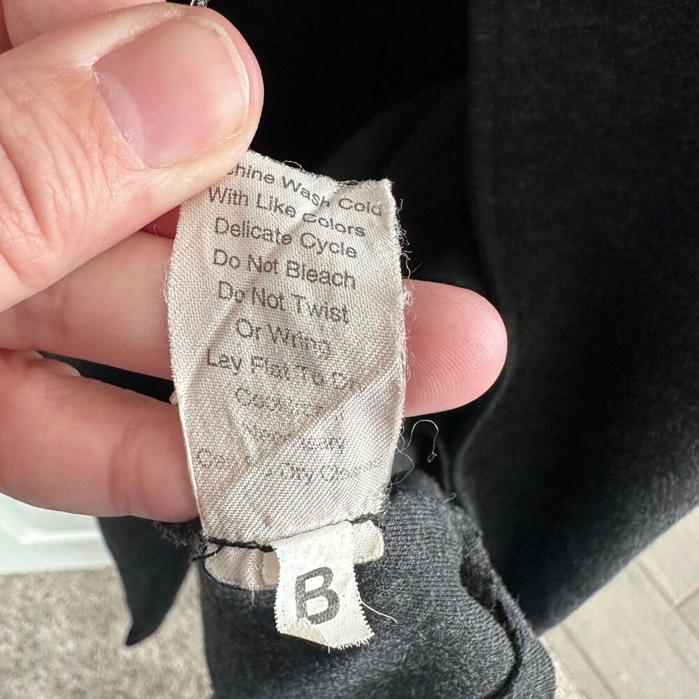 cabi gray double breasted coat women's large stretch jacket old money chic - Picture 5 of 6